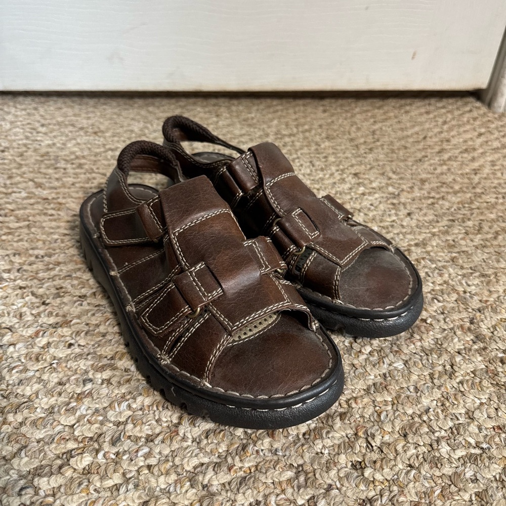 Brown sandals